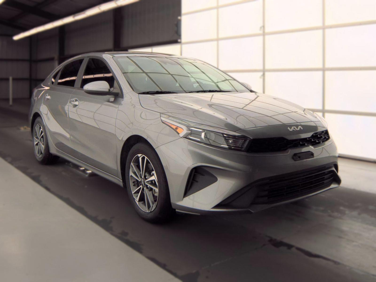 Steel Gray 2024 Kia Forte Sedan Front-Wheel Drive Continuously Variable Transmission