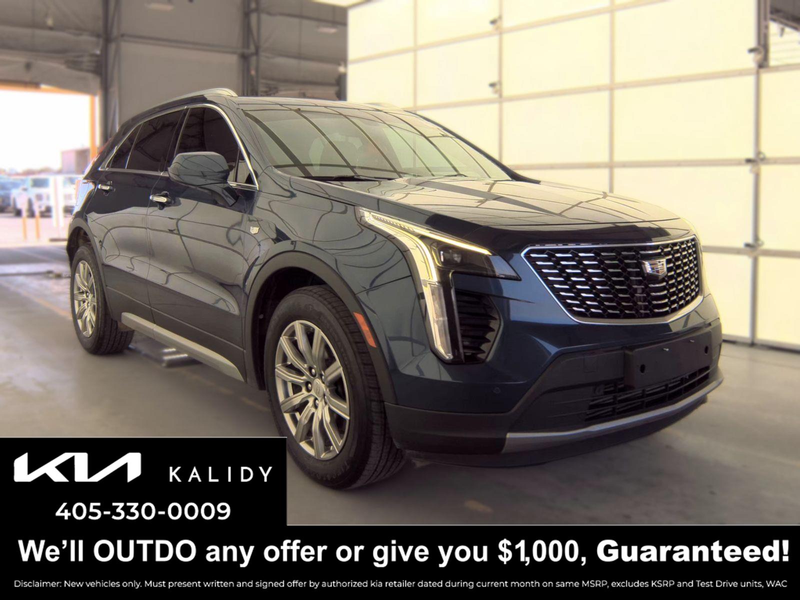 Twilight Blue Metallic 2019 Cadillac XT4 SUV / Crossover Four-Wheel Drive 9-Speed Automatic