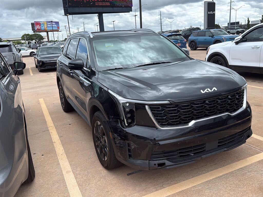 Ebony Black 2024 Kia Sorento SUV / Crossover All-Wheel Drive Automatic