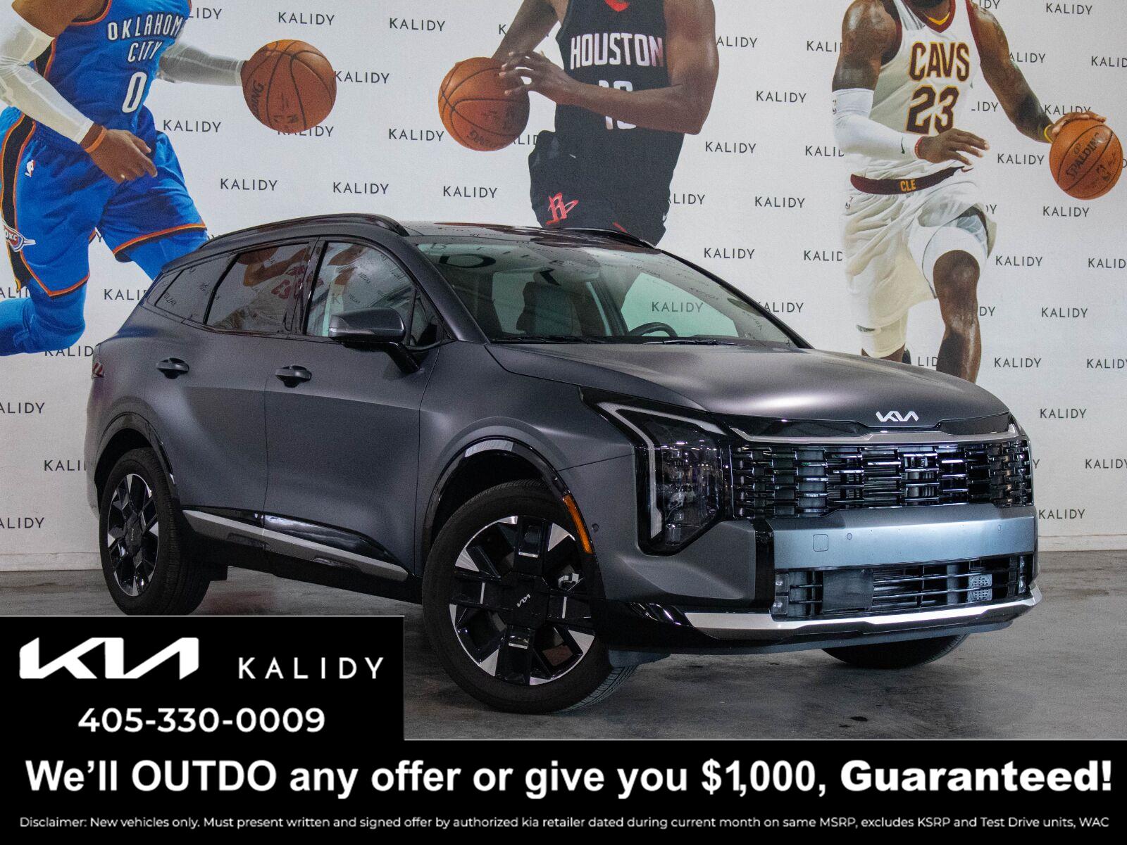 Shadow Matte Gray 2026 Kia Sportage Hybrid SUV / Crossover All-Wheel Drive Automatic