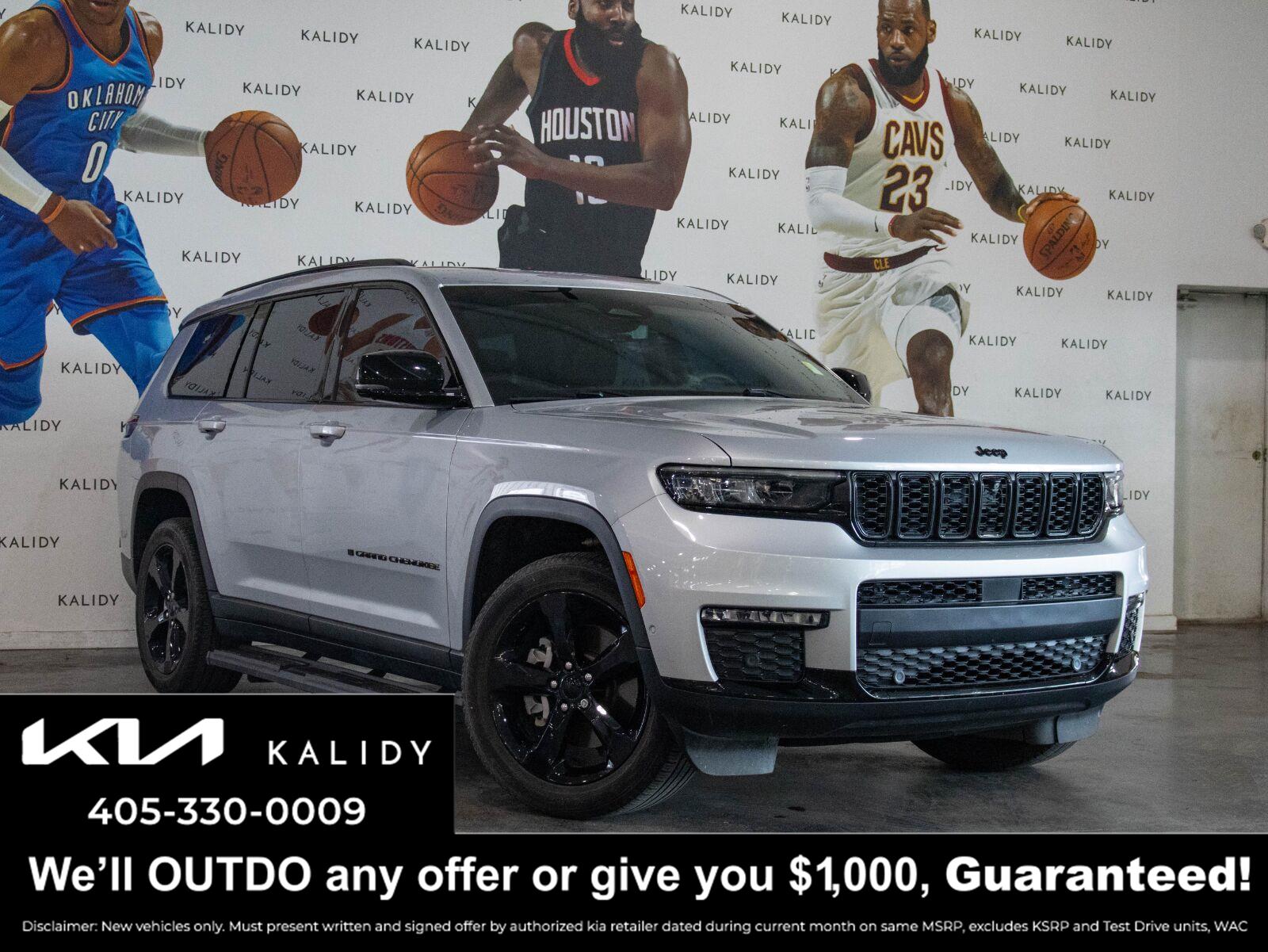 Silver Zynith 2023 Jeep Grand Cherokee L SUV / Crossover Four-Wheel Drive 8-Speed Automatic