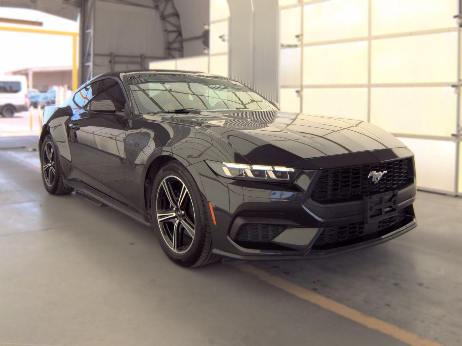 Dark Matter Gray Metallic 2024 Ford Mustang Coupe Rear-Wheel Drive Automatic