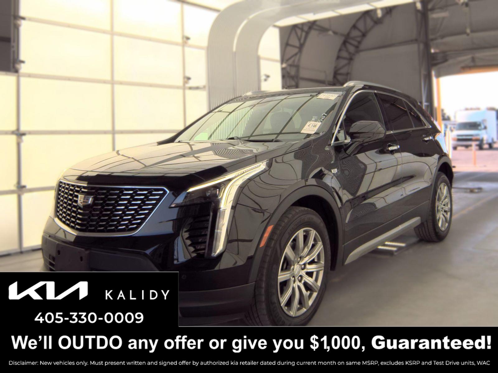 Stellar Black Metallic 2019 Cadillac XT4 SUV / Crossover Four-Wheel Drive 9-Speed Automatic