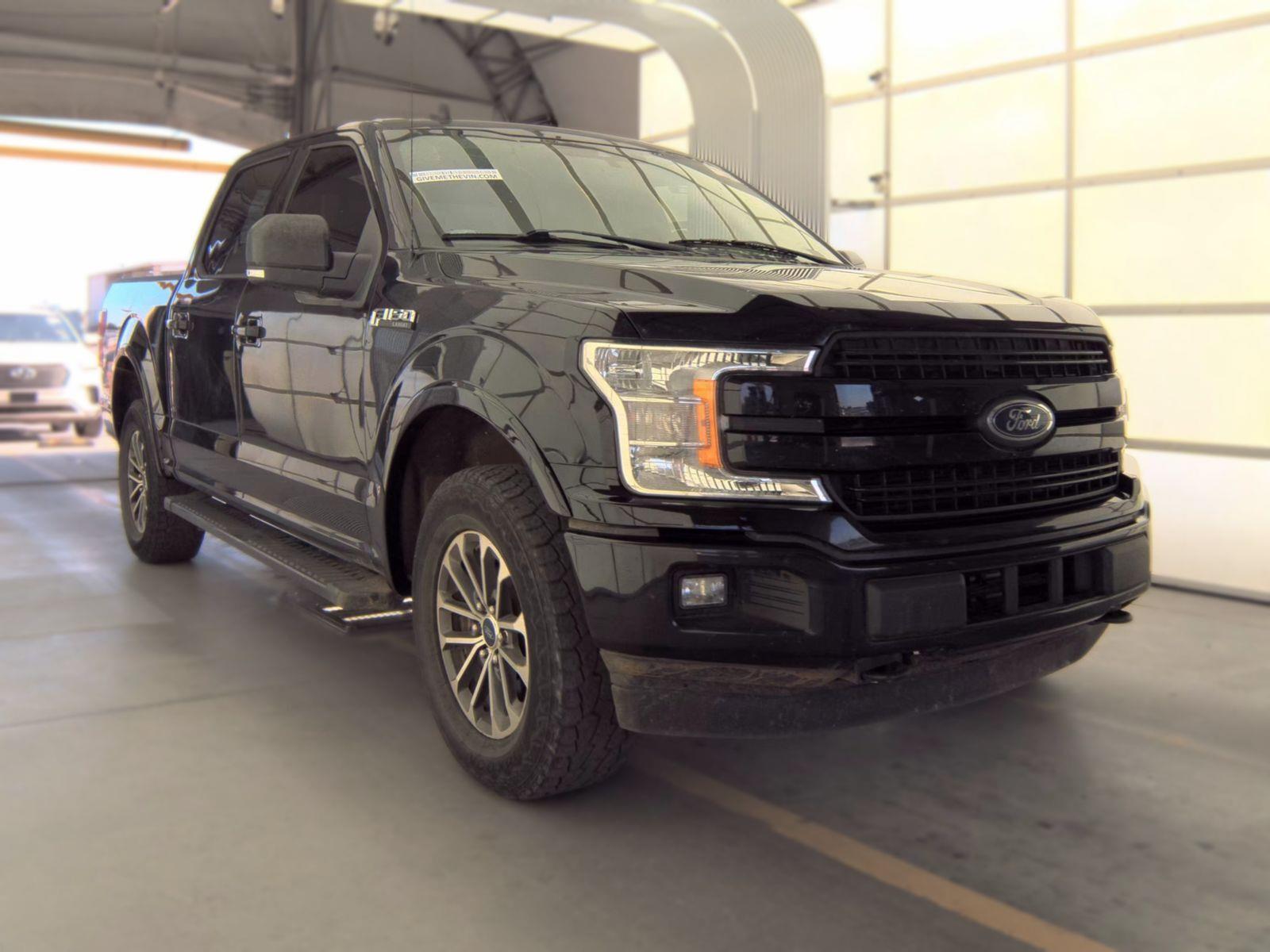 Agate Black Metallic 2020 Ford F-150 Pickup Truck Four-Wheel Drive Automatic