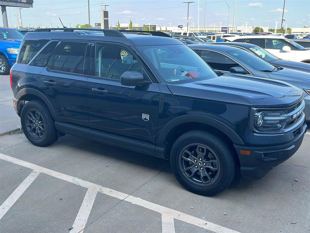Alto Blue Metallic Tinted Clearcoat 2021 Ford Bronco Sport SUV / Crossover All-Wheel Drive 8-Speed Automatic