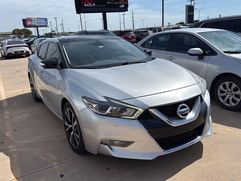 Brilliant Silver 2017 Nissan Maxima Sedan Front-Wheel Drive Continuously Variable Transmission