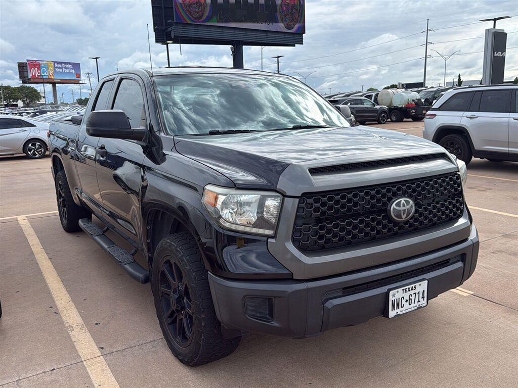 Midnight Black Metallic 2019 Toyota Tundra Pickup Truck 4X2 Automatic