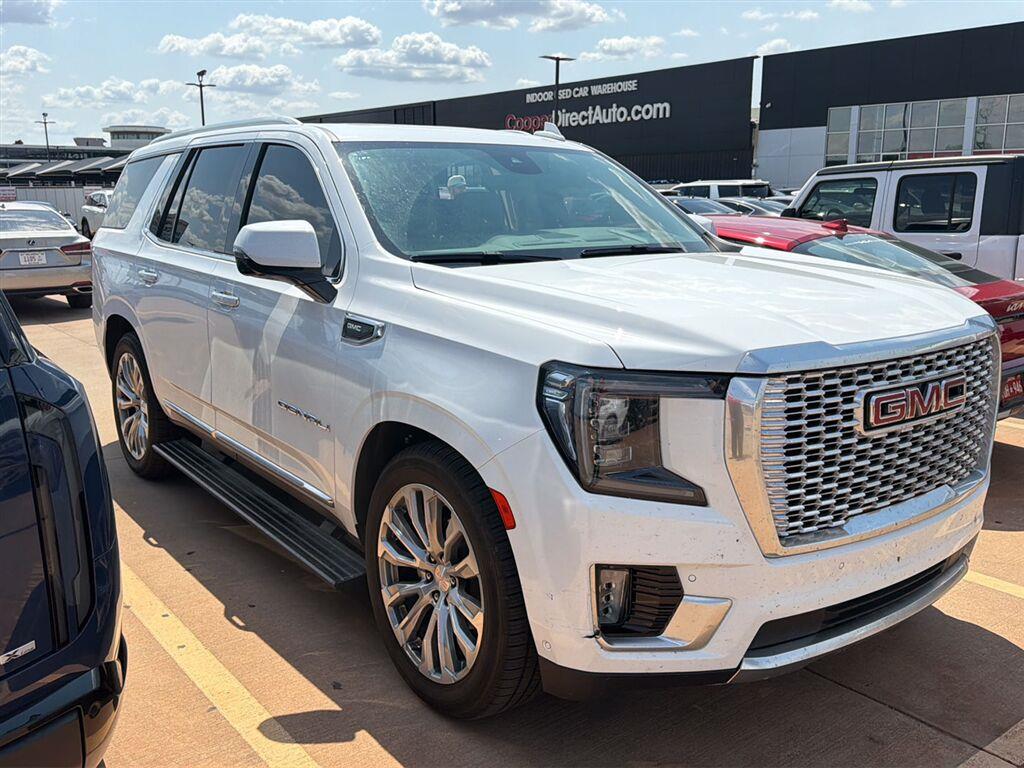 Summit White 2023 GMC Yukon SUV / Crossover Four-Wheel Drive Automatic