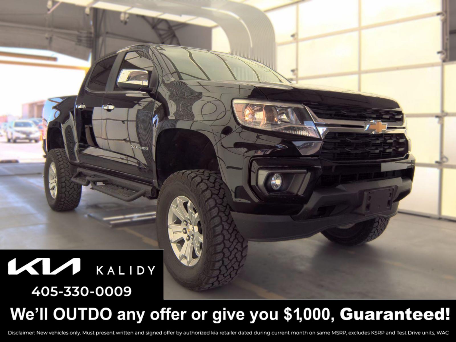 2021 Chevrolet Colorado LT Crew Cab RWD