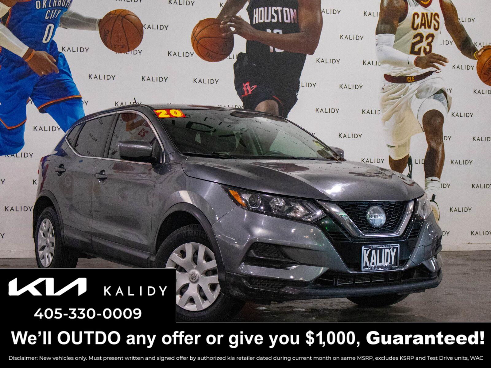 Gray (Gun Metallic) 2020 Nissan Rogue Sport SUV / Crossover Front-Wheel Drive Continuously Variable Transmission