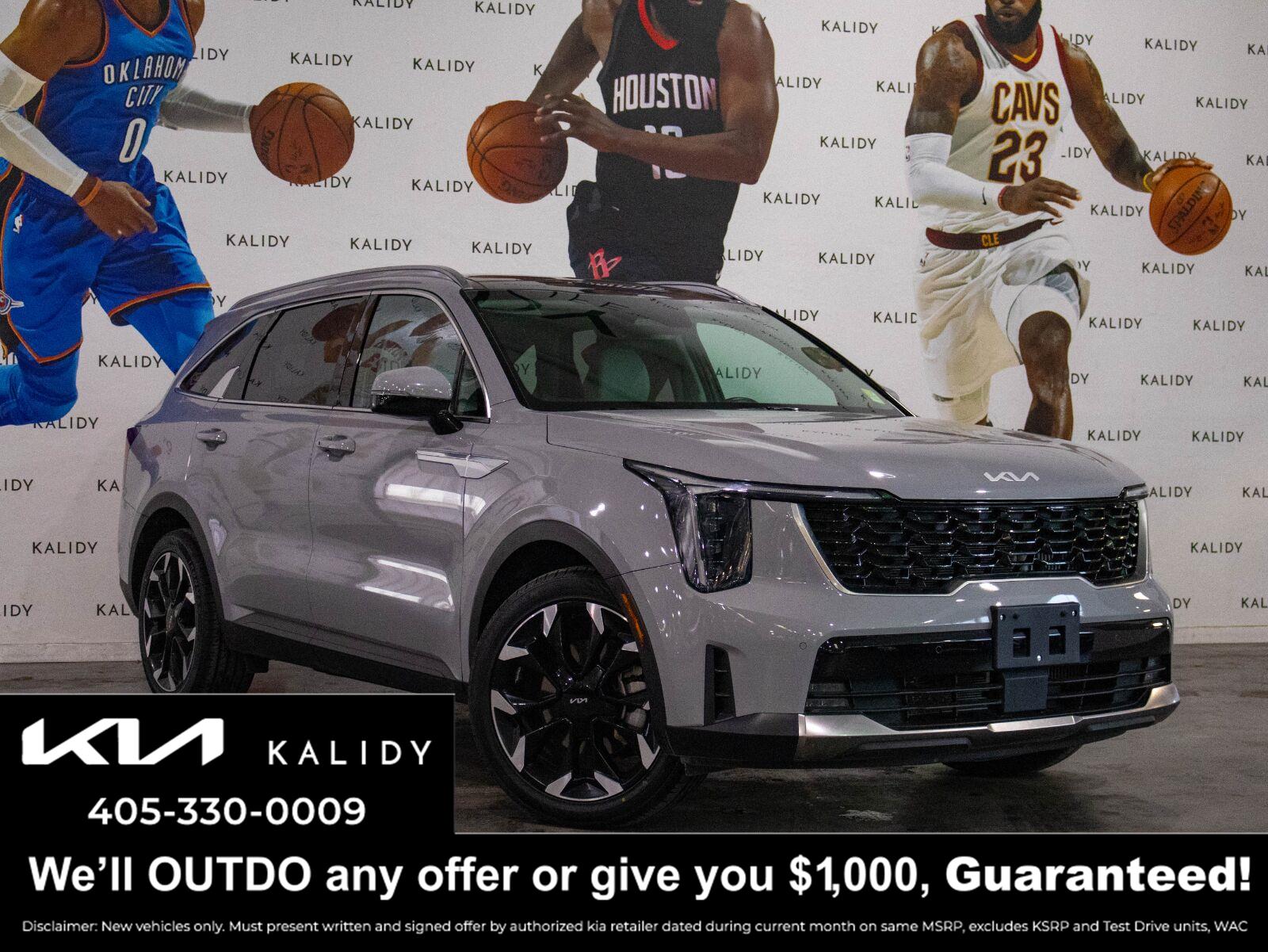 Wolf Gray 2024 Kia Sorento SUV / Crossover Front-Wheel Drive Automatic
