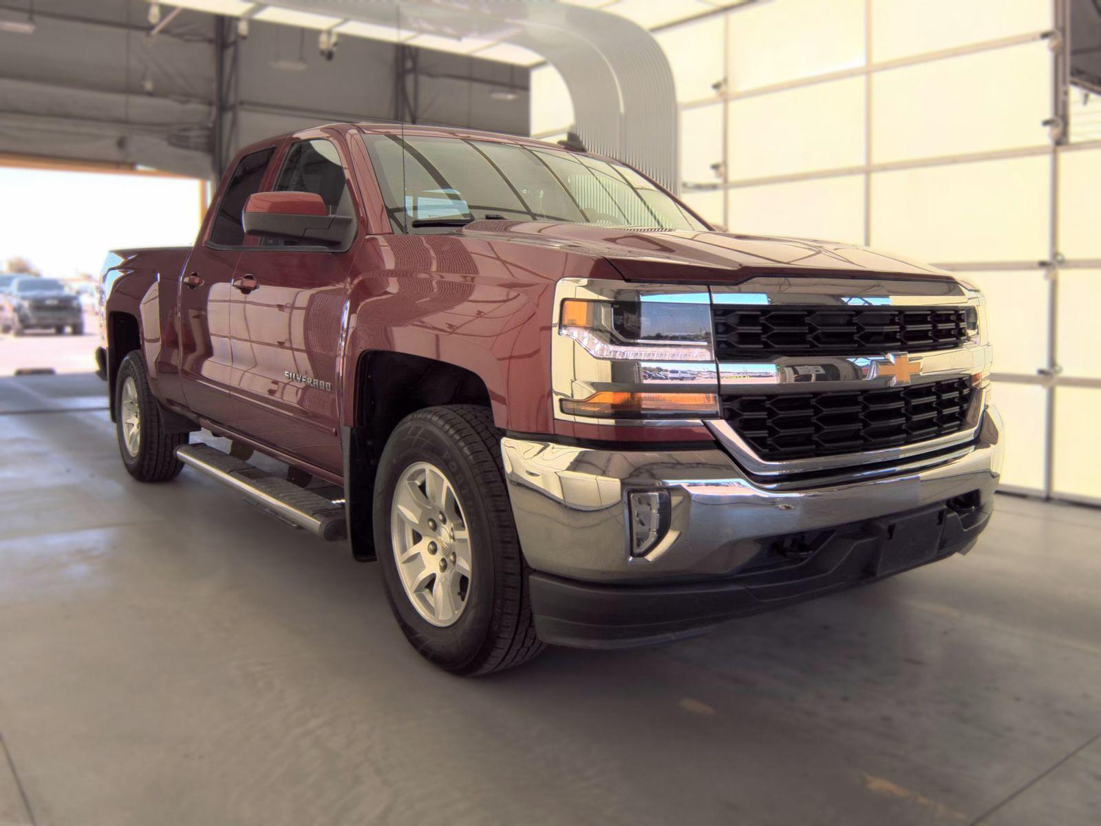 Cajun Red Tintcoat 2018 Chevrolet Silverado 1500 Pickup Truck Four-Wheel Drive 6-Speed Automatic