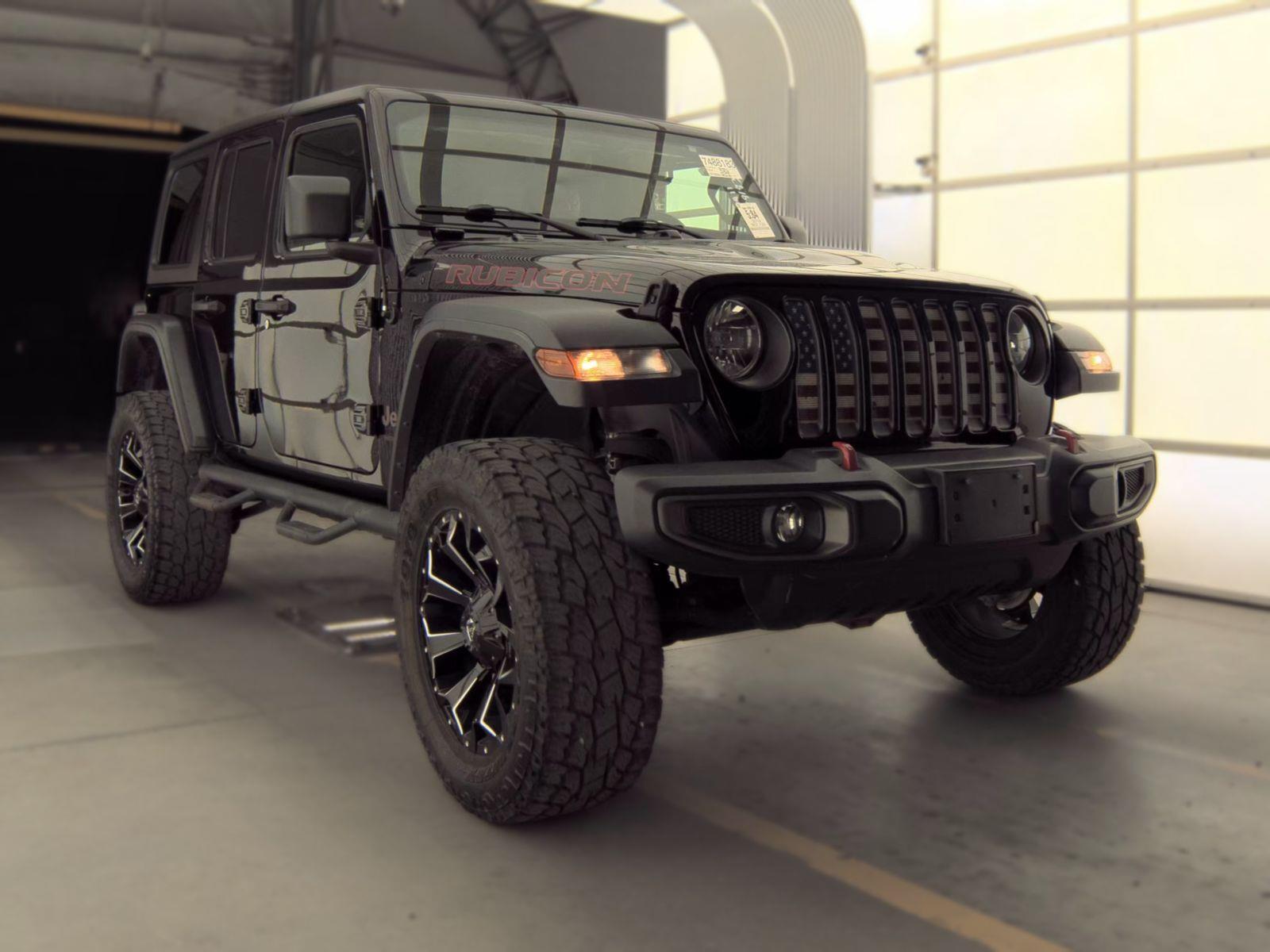 Black Clearcoat 2019 Jeep Wrangler SUV / Crossover Four-Wheel Drive 8-Speed Automatic