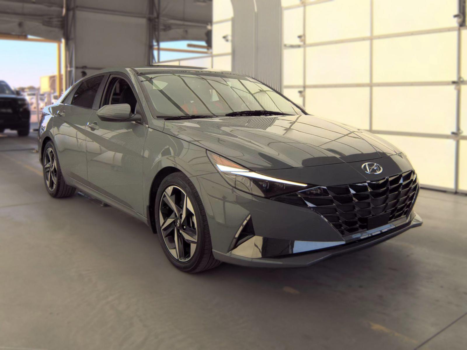 Electric Shadow 2022 Hyundai Elantra Sedan Front-Wheel Drive Continuously Variable Transmission