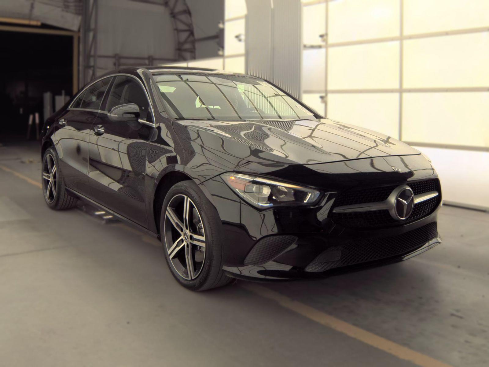 Night Black 2023 Mercedes-Benz CLA Coupe Front-Wheel Drive Automatic