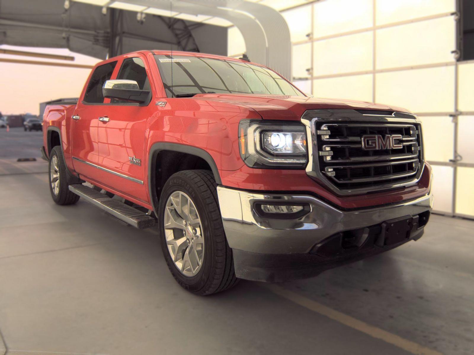 Cardinal Red 2018 GMC Sierra 1500 Pickup Truck Four-Wheel Drive 6-Speed Automatic