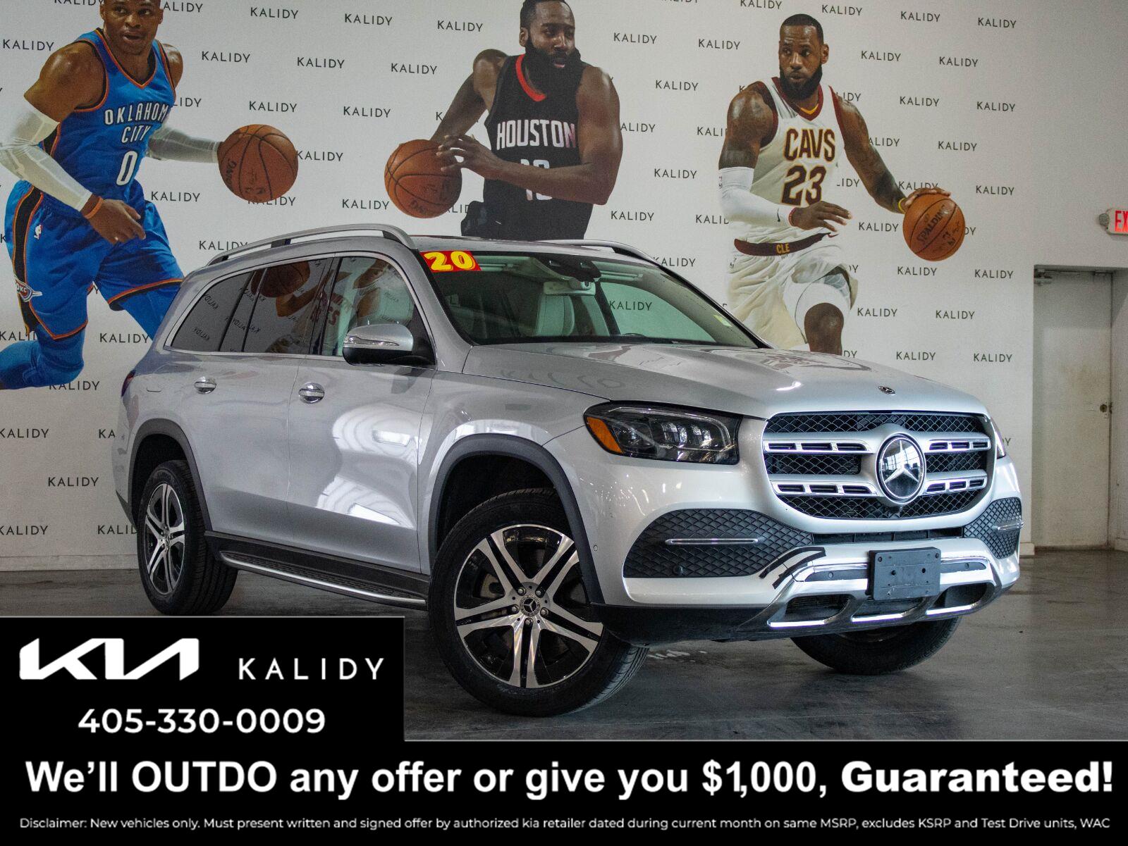 Iridium Silver Metallic 2020 Mercedes-Benz GLS SUV / Crossover All-Wheel Drive Automatic