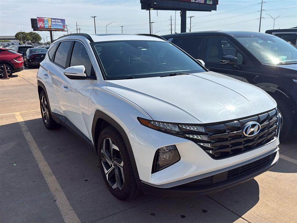 Quartz White 2022 Hyundai Tucson SUV / Crossover Front-Wheel Drive Automatic
