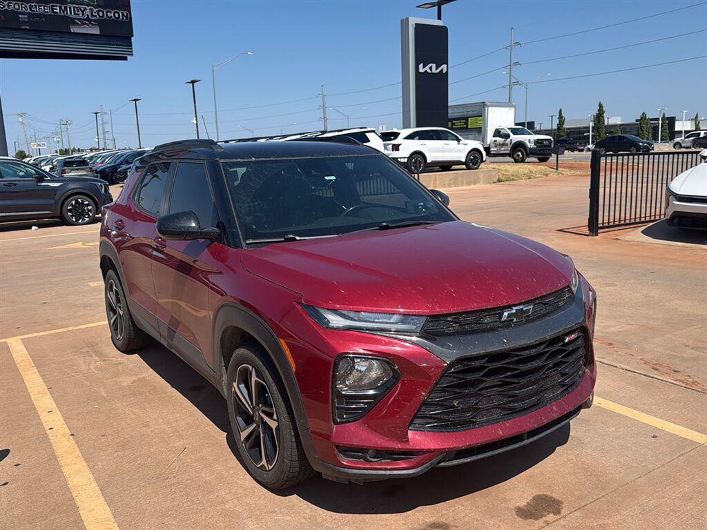 Scarlet Red Metallic 2021 Chevrolet Trailblazer SUV / Crossover Front-Wheel Drive Continuously Variable Transmission
