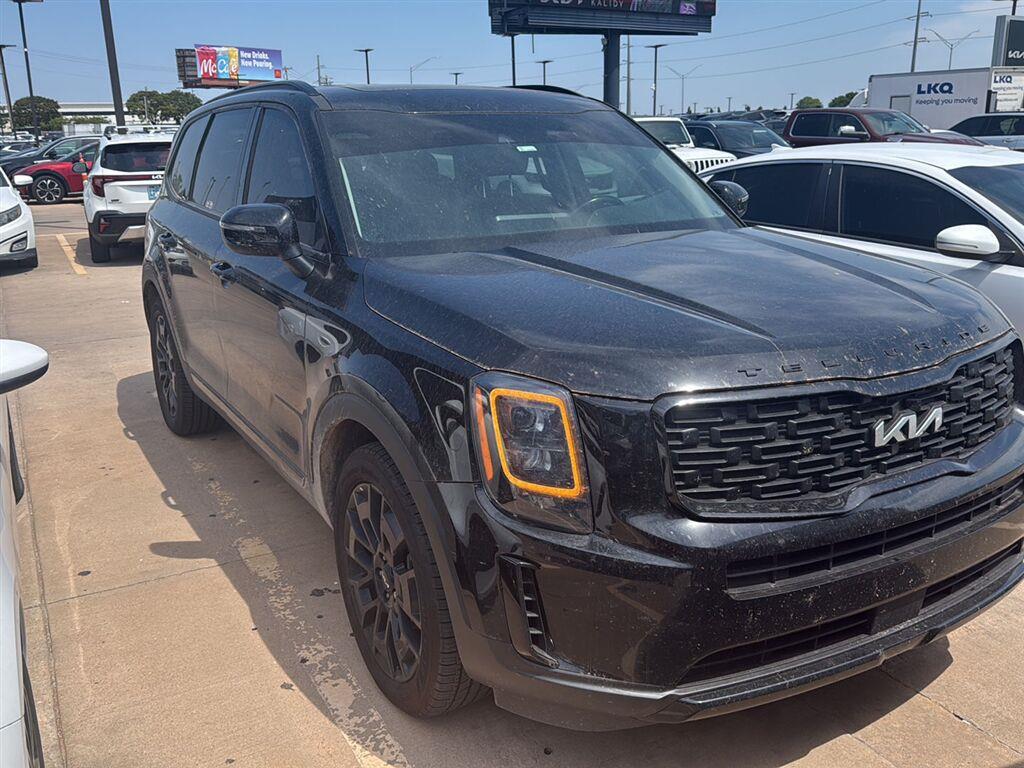 Ebony Black 2022 Kia Telluride SUV / Crossover All-Wheel Drive Automatic