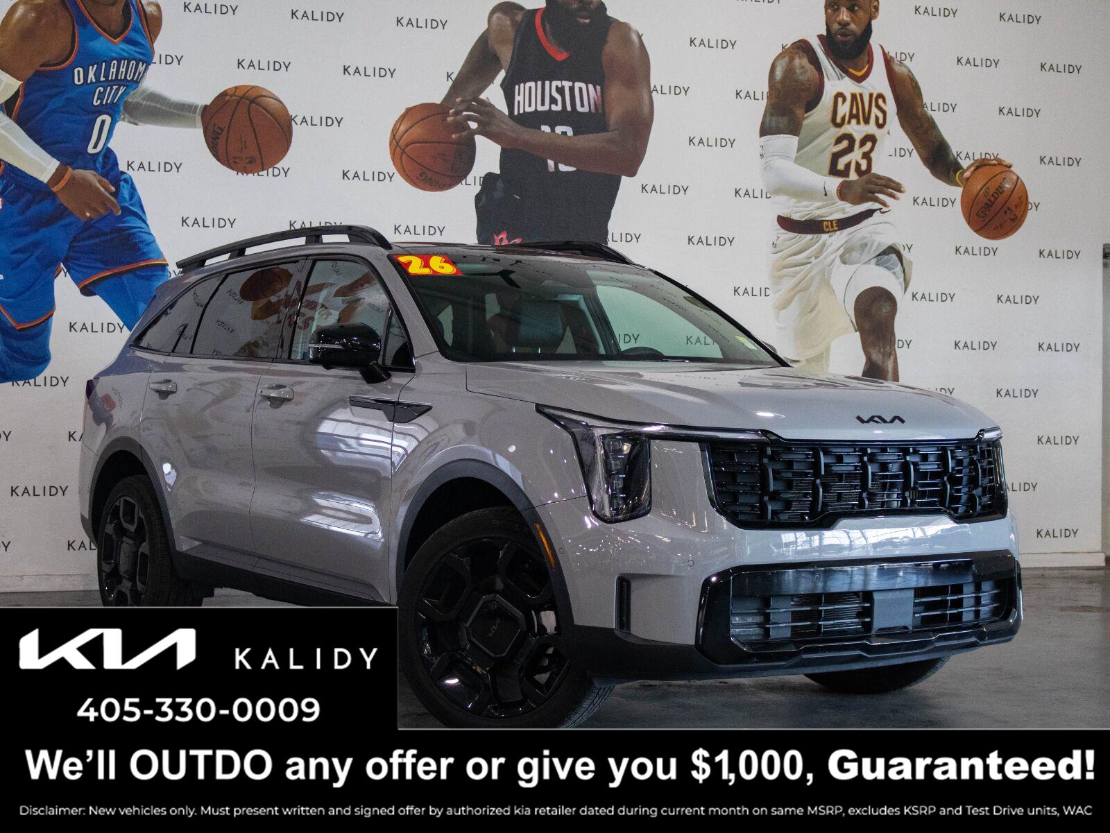 Wolf Gray 2026 Kia Sorento SUV / Crossover All-Wheel Drive