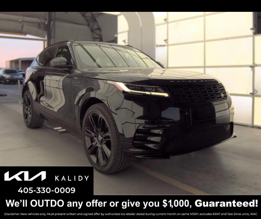 Santorini Black Metallic 2024 Land Rover Range Rover Velar SUV / Crossover All-Wheel Drive Automatic