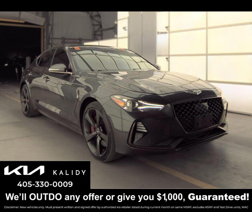Himalayan Gray 2020 Genesis G70 Sedan Rear-Wheel Drive Automatic