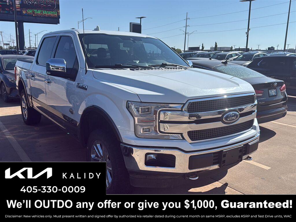 Oxford White 2020 Ford F-150 Pickup Truck Four-Wheel Drive