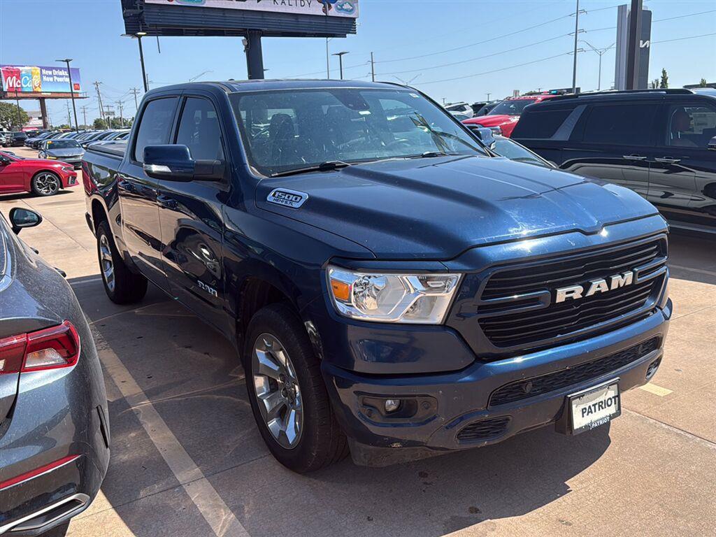 Patriot Blue Pearlcoat 2019 RAM 1500 Pickup Truck 4X2 8-Speed Automatic