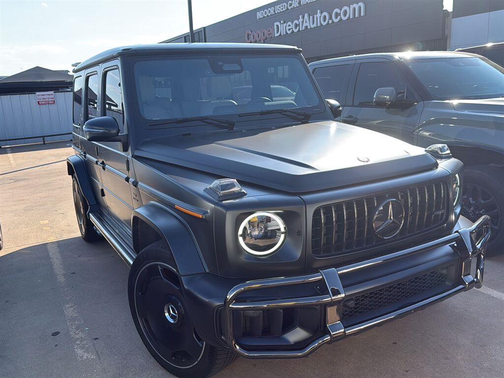 Black 2025 Mercedes-Benz G-Class SUV / Crossover All-Wheel Drive Automatic