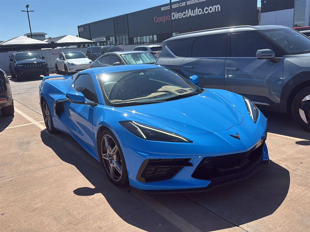 Rapid Blue 2022 Chevrolet Corvette Convertible Rear-Wheel Drive 8-Speed Dual Clutch