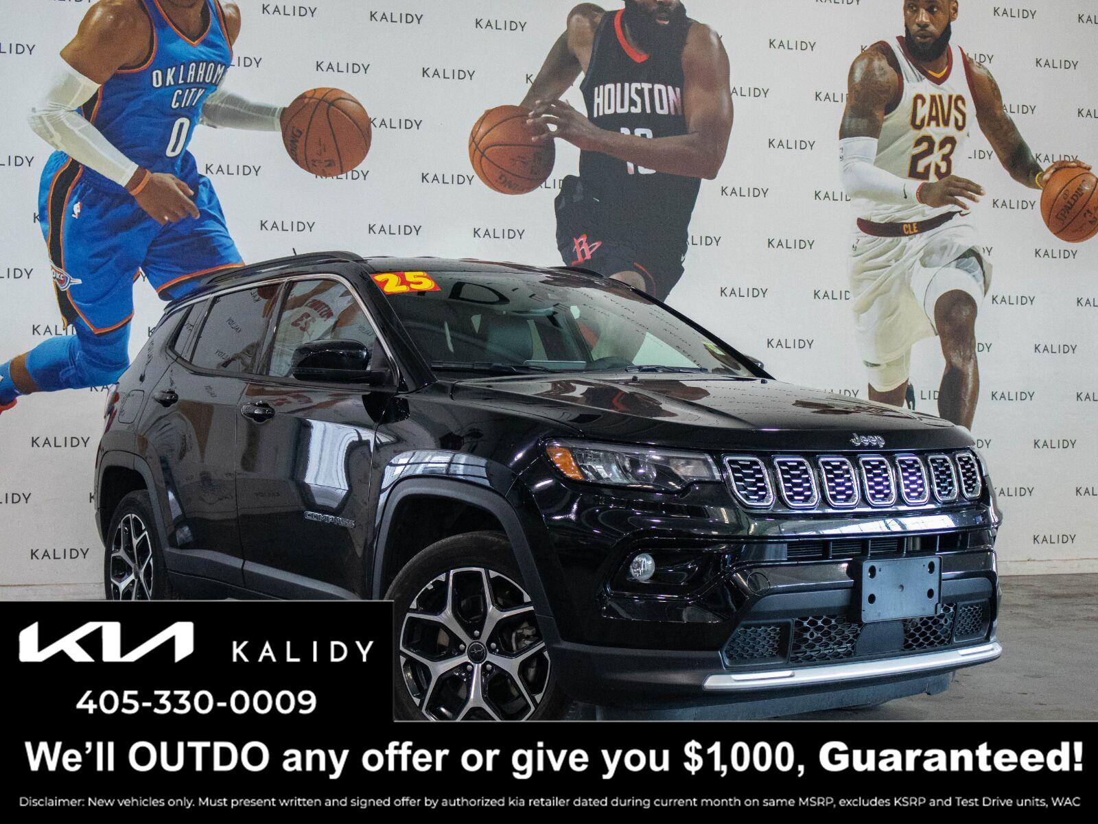 2025 Jeep Compass Negro (Diamond Black Crystal Pearlcoat) SUV/Crossover Todo terreno 8 velocidades Automática
