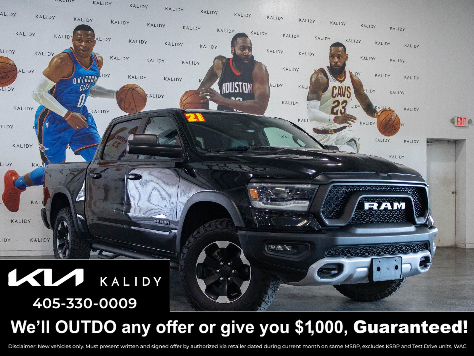 2021 RAM 1500 Rebel Crew Cab 4WD