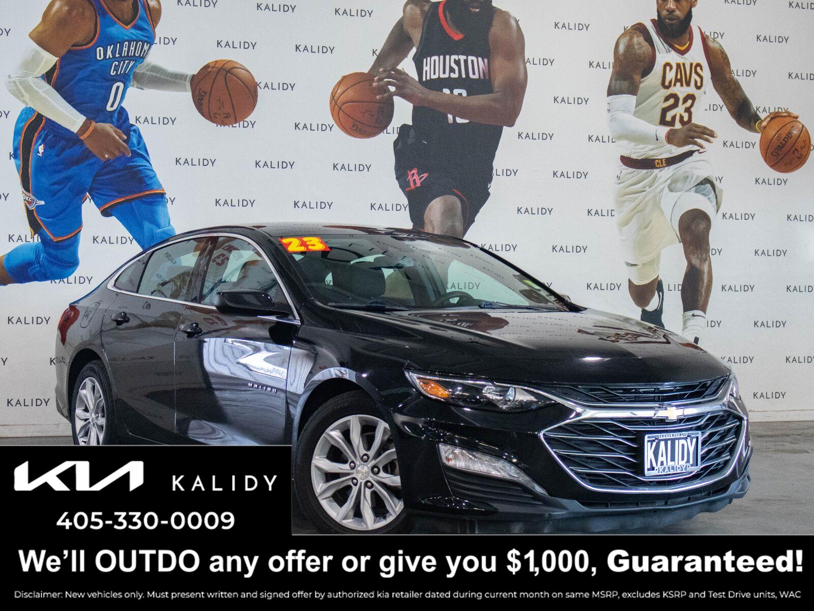 Mosaic Black Metallic 2023 Chevrolet Malibu Sedan Front-Wheel Drive Continuously Variable Transmission