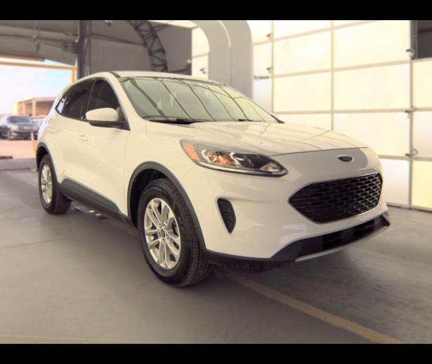 Star White Metallic Tri-Coat 2021 Ford Escape SUV / Crossover All-Wheel Drive 8-Speed Automatic