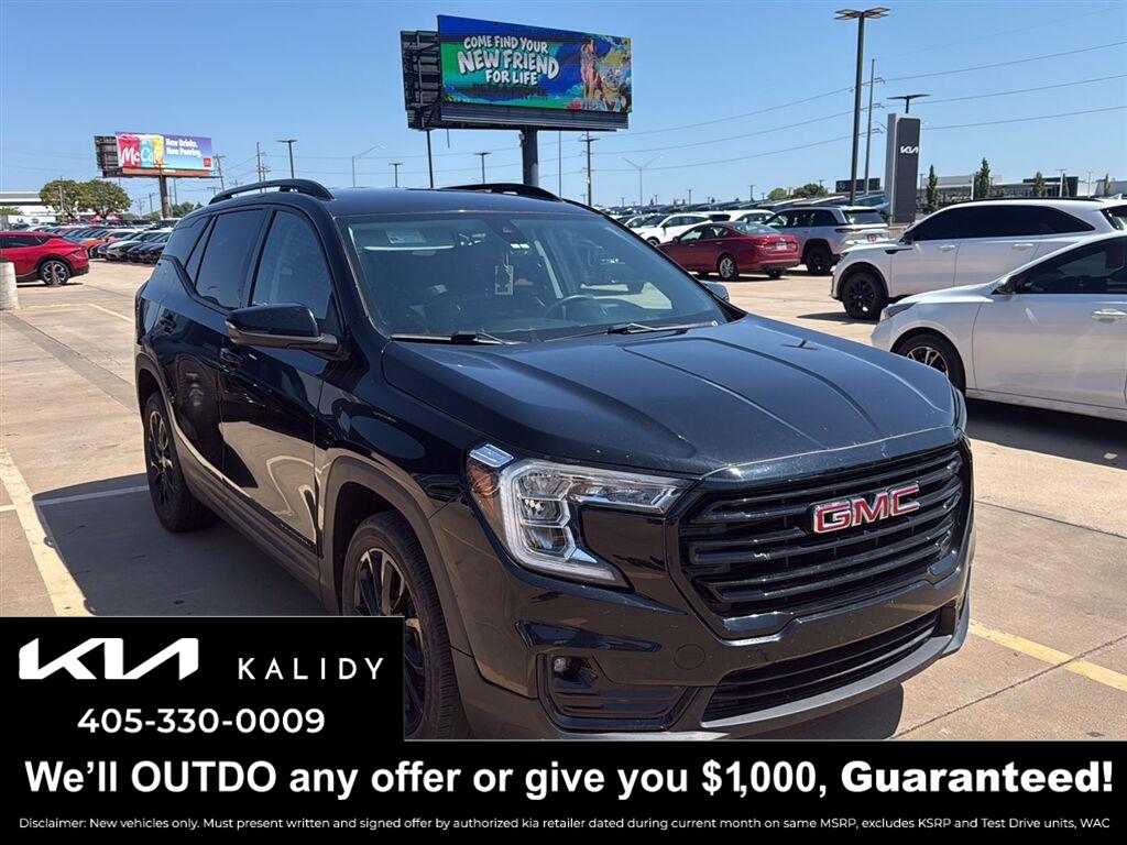 Black (Ebony Twilight Metallic) 2024 GMC Terrain SUV / Crossover All-Wheel Drive 9-Speed Automatic Overdrive