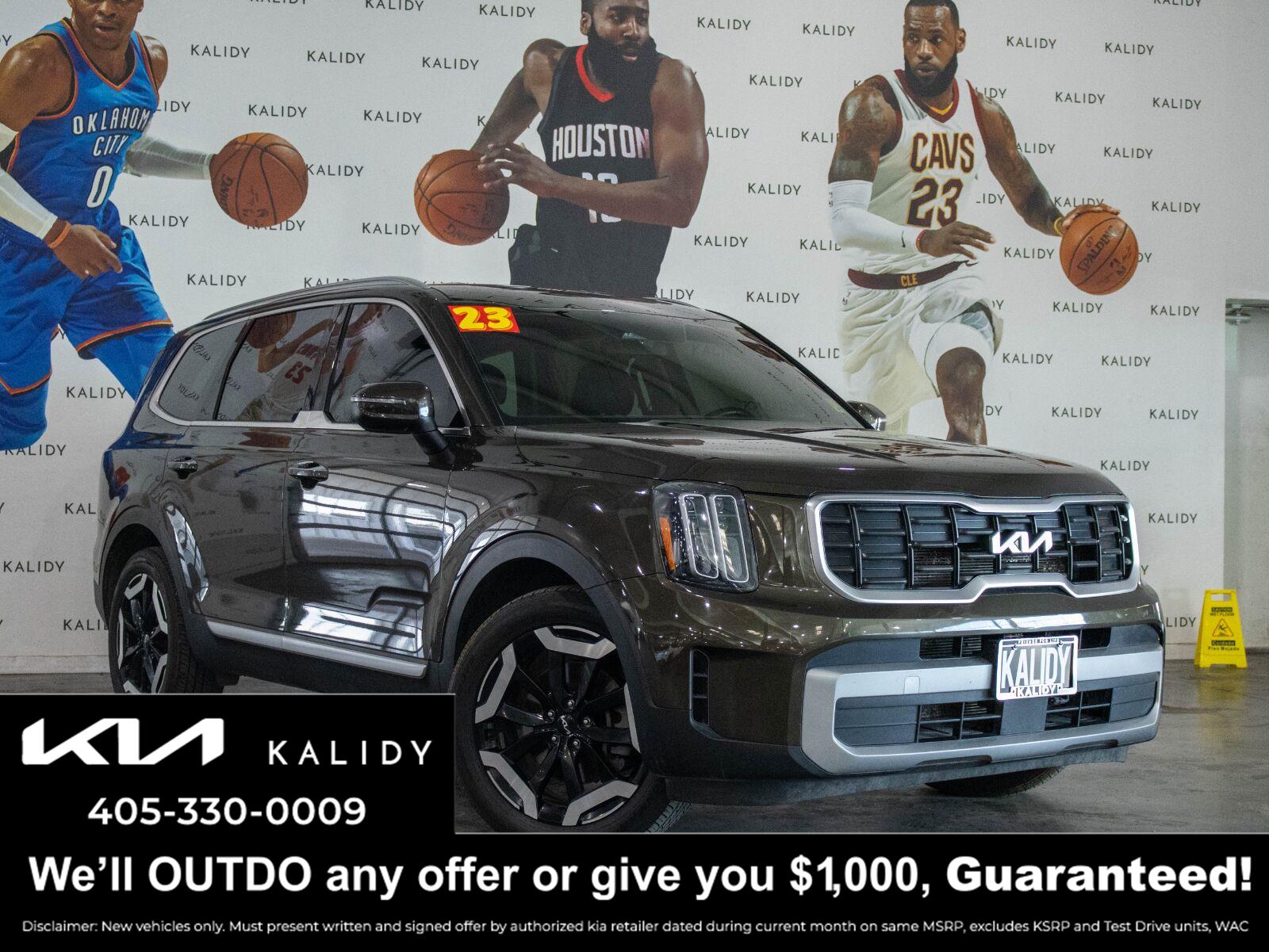 Dark Moss 2023 Kia Telluride SUV / Crossover Front-Wheel Drive Automatic