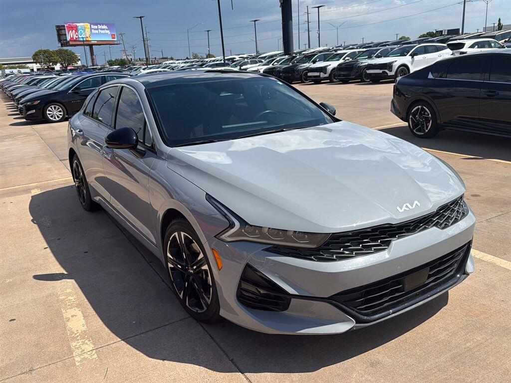 Wolf Gray 2024 Kia K5 Sedan Front-Wheel Drive Automatic