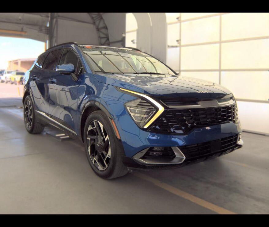 Sapphire Blue 2023 Kia Sportage SUV / Crossover Front-Wheel Drive Automatic