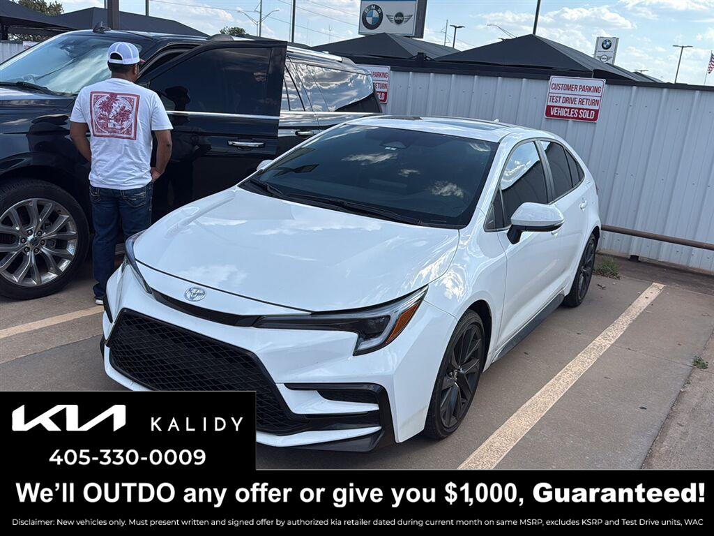 2024 Toyota Corolla Sedan Front-Wheel Drive Continuously Variable Transmission