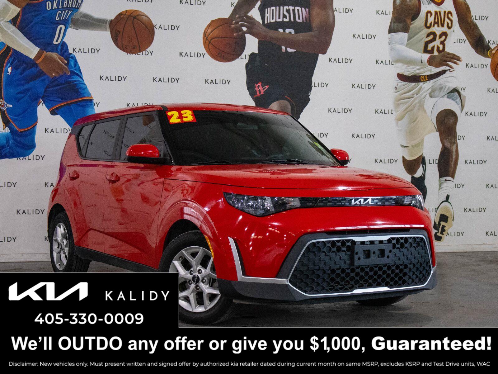 Inferno Red 2023 Kia Soul SUV / Crossover Front-Wheel Drive Continuously Variable Transmission