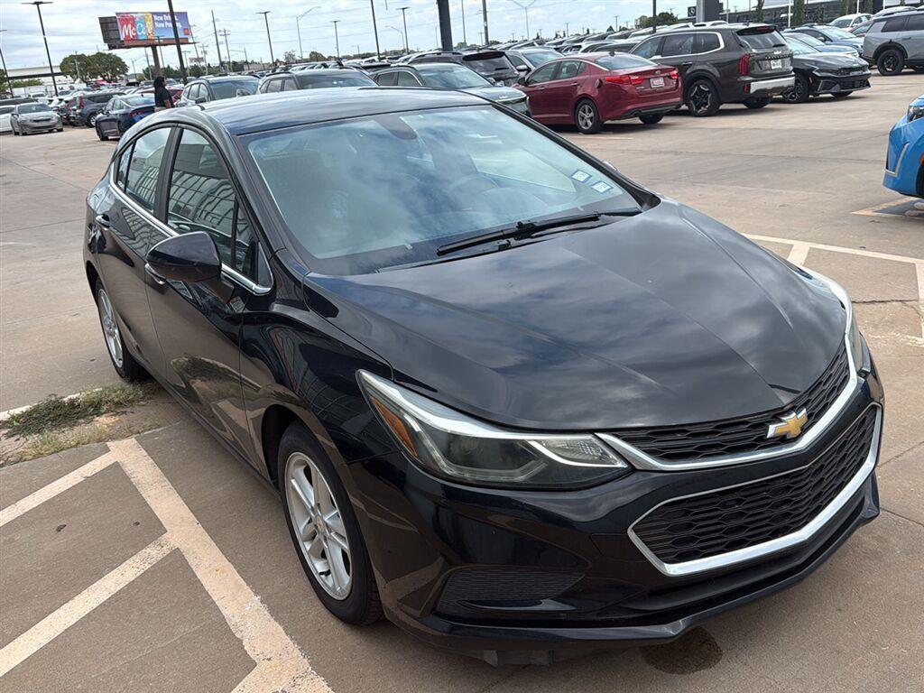 Black 2017 Chevrolet Cruze Hatchback Front-Wheel Drive 6-Speed Automatic