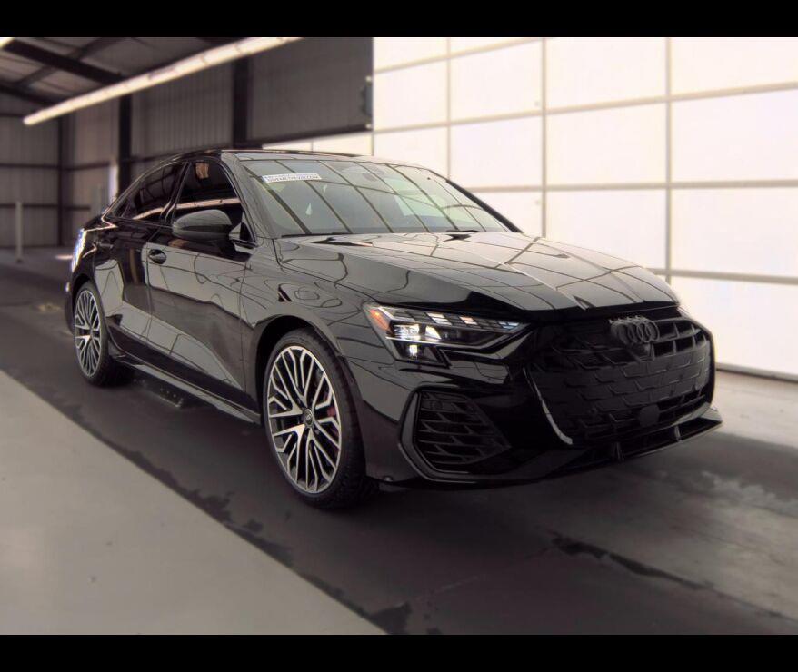 Mythos Black Metallic 2026 Audi S3 Sedan All-Wheel Drive Automatic