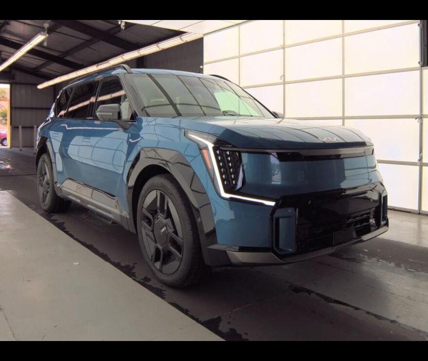 Ocean Blue 2024 Kia EV9 SUV / Crossover All-Wheel Drive Automatic
