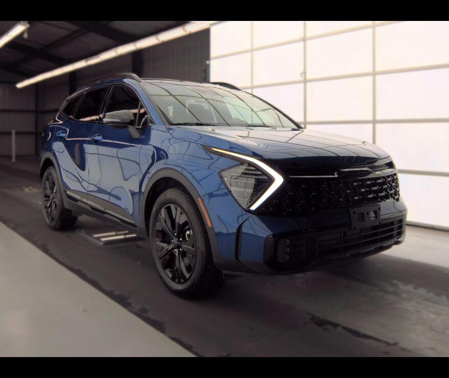 Sapphire Blue 2025 Kia Sportage SUV / Crossover All-Wheel Drive Automatic