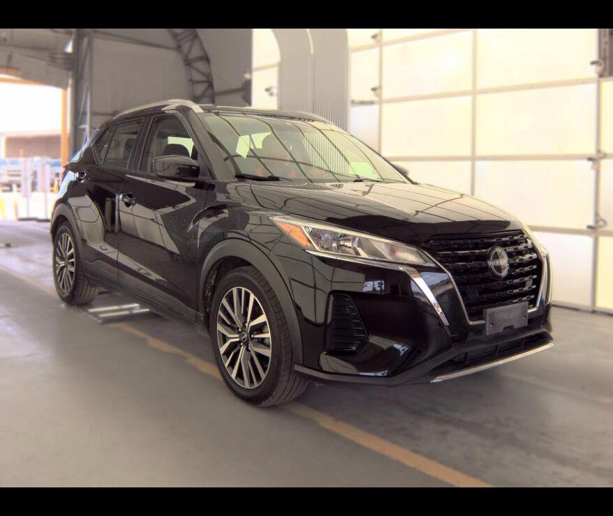Super Black 2022 Nissan Kicks SUV / Crossover Front-Wheel Drive Continuously Variable Transmission