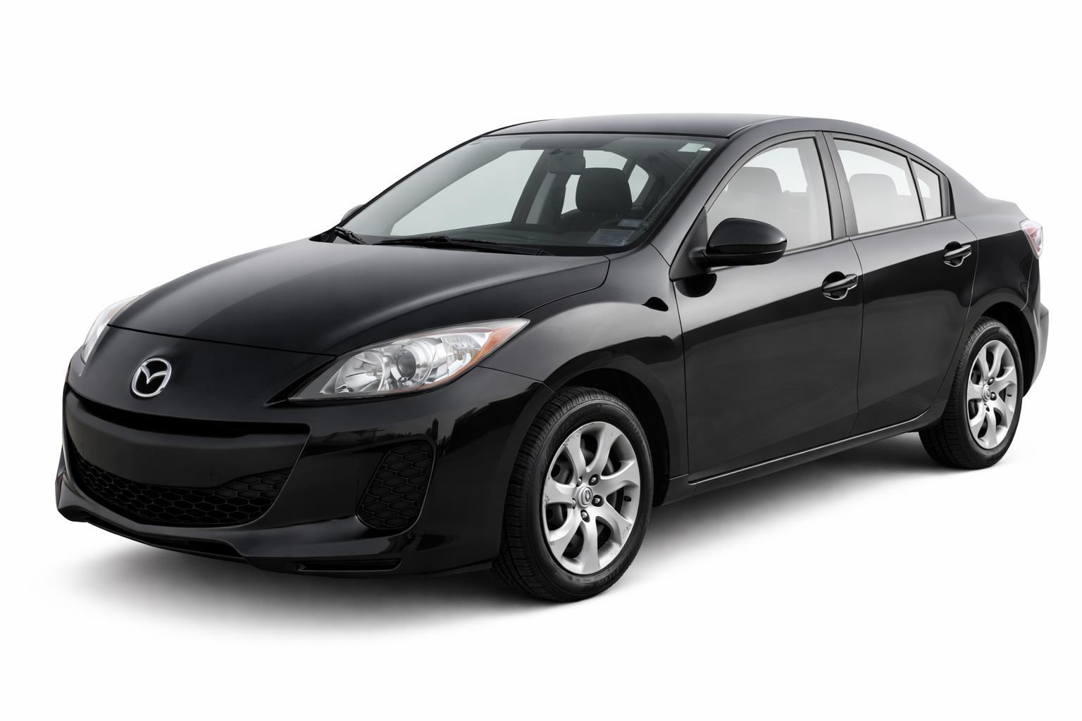 Black Mica 2012 Mazda MAZDA3 i Sport Sedan Front-Wheel Drive Automatic