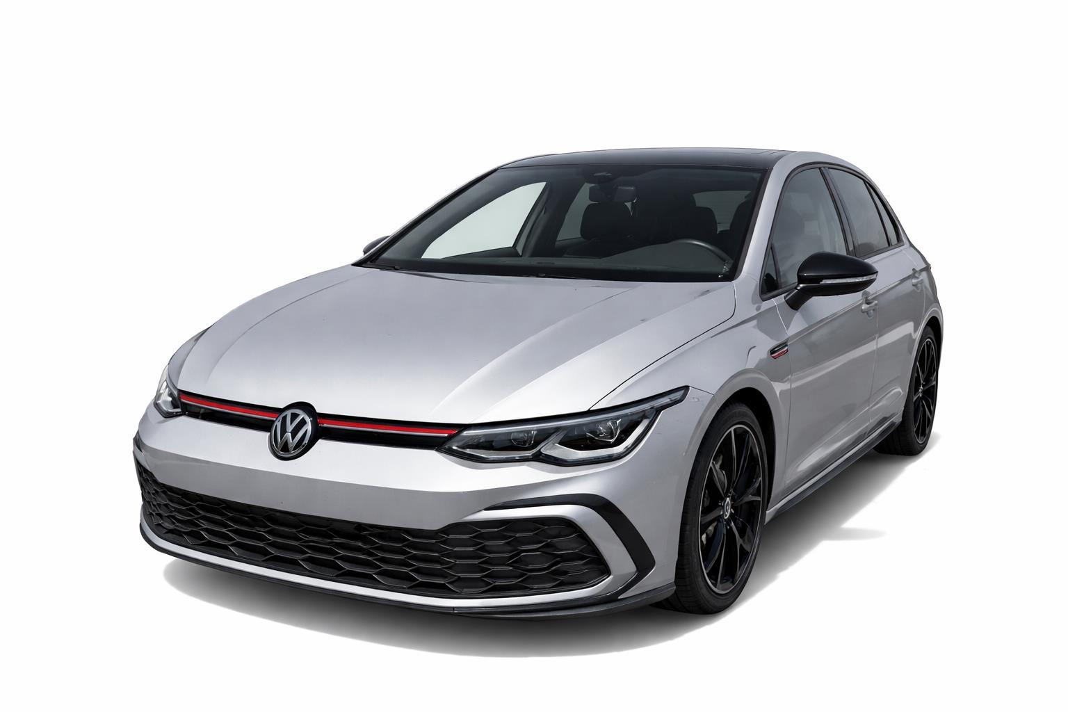 Reflex Silver/Black Roof 2024 Volkswagen Golf GTI 380 SE FWD Hatchback Front-Wheel Drive Manual