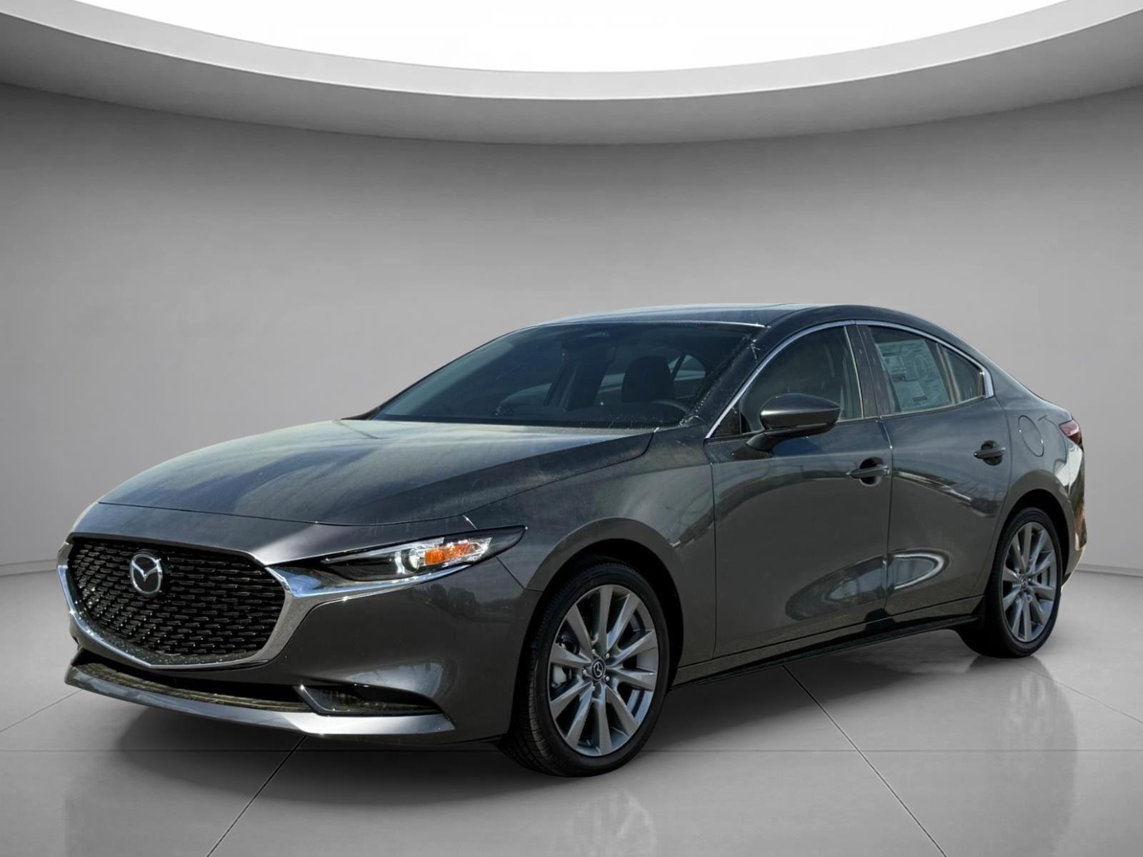 GRAY METALLIC 2026 Mazda MAZDA3 2.5 S Preferred Sedan FWD Sedan Front-Wheel Drive Automatic