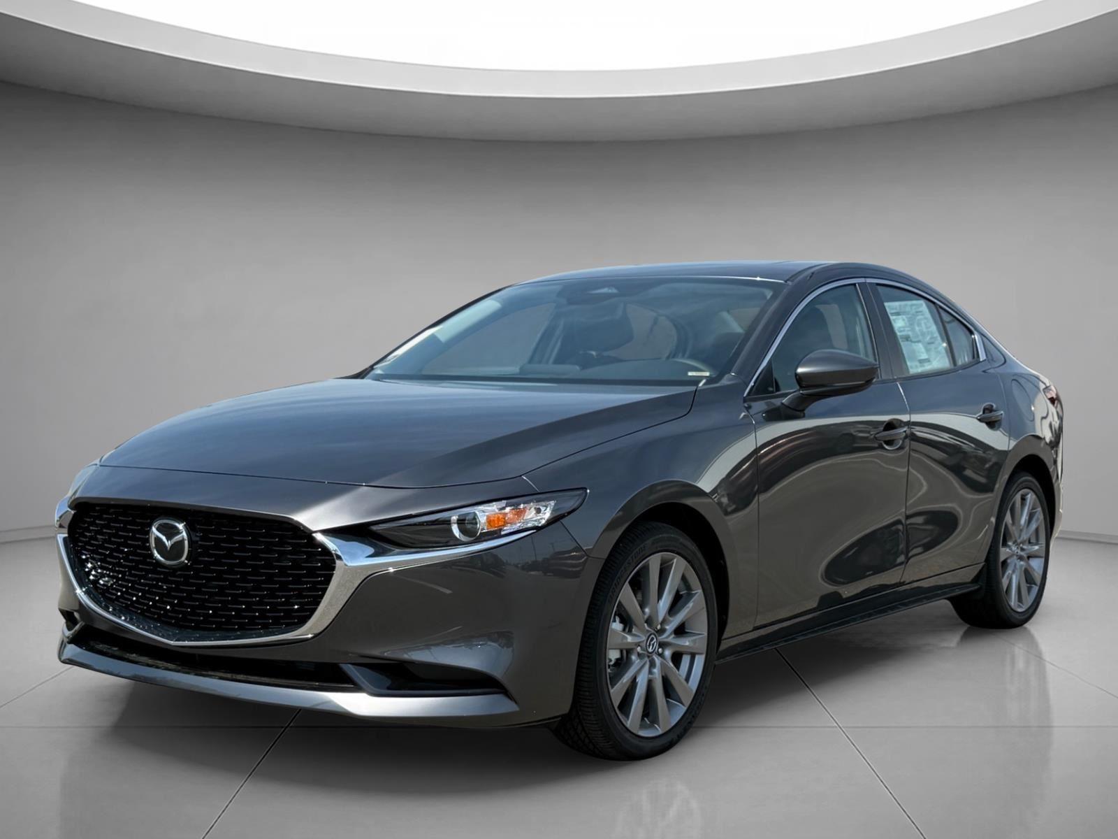 Machine Gray Metallic 2026 Mazda MAZDA3 2.5 S Preferred Sedan FWD Sedan Front-Wheel Drive Automatic